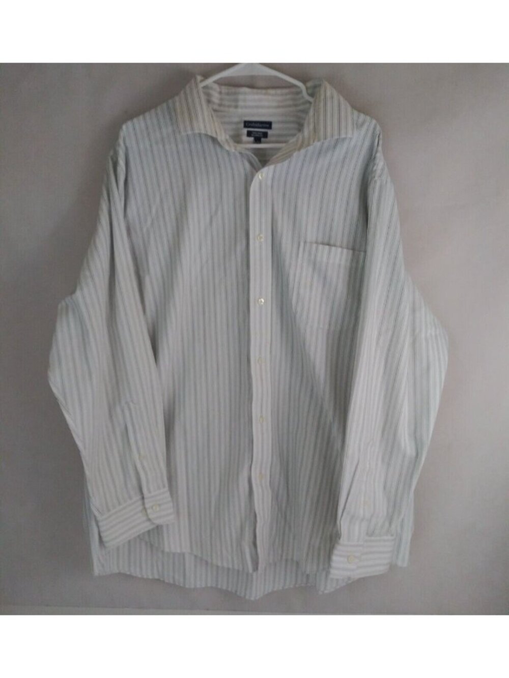 Croft & Barrow Non-Iron Classic Fit Men's Striped Shirt Size 2XL